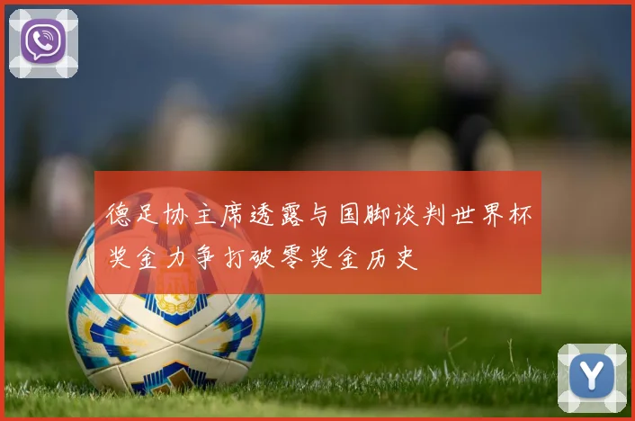 德足协主席透露与国脚谈判世界杯奖金力争打破零奖金历史